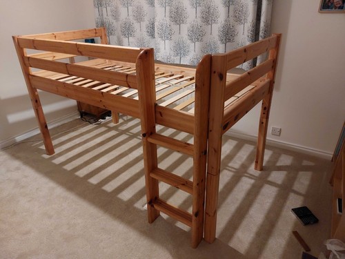 Flexa single bed solid pine - bed,,