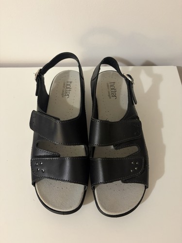 Hotter black wedge summer - black,