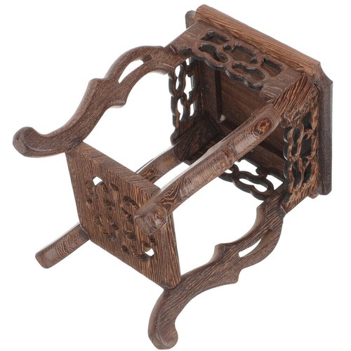 Minimalist wood plant stand - plant,