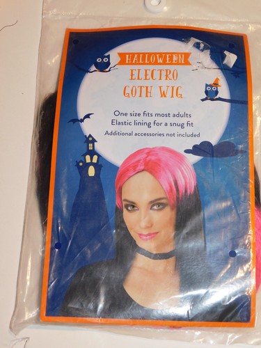Pink black electro goth - black,