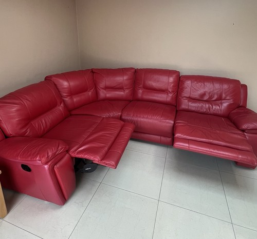 Leather modular corner - leather,
