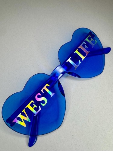 Westlife style blue heart - westlife,