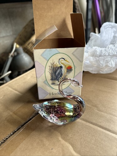 Heron glass small lustre - small,