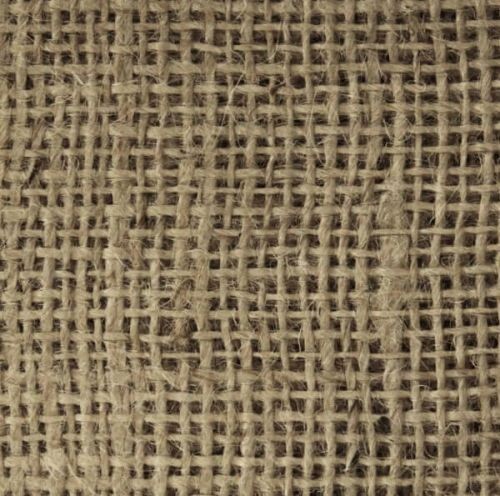 Hessian fabric frost - fabric,