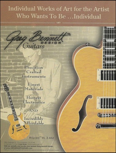 2005 greg bennett royale - 2005,