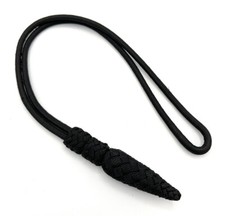 Dress cord for Italian 1937 MVSN Dagger Sword Knot Black R1802