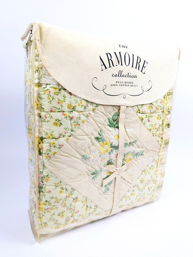 Vtg armoire collection floral - armoire,