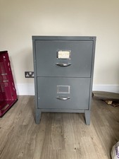 Bisley 2-Drawer Steel Filing Cabinet Grey