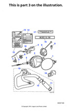 Jaguar Genuine Fuel Filler