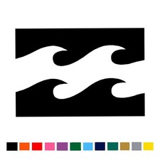 Billabong Surfboards Vinyl Decal Surf Logo Surfboard Car Window Laptop Sticker