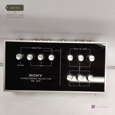 SONY SB-300 TAPECORDER SELECTOR FOR REEL TO REEL TAPE