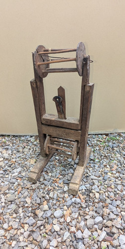 Antique primitive wooden - primitive, yarn