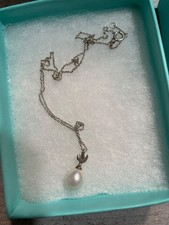Tiffany & Co Pearl Silver Necklace