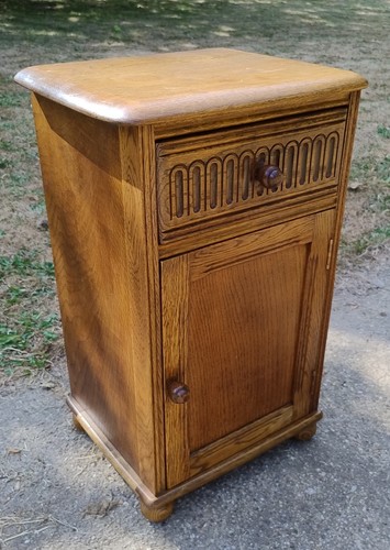 Vintage jaycee oak bedside - jaycee?,