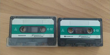 2 x cassette (s) rare sanyo