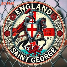 St Georges Day Wall Plaque