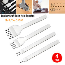 4PCS LEATHER PRONG PUNCH