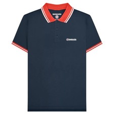 Lambretta Mens Contrast Tipped Polo Shirt  LB358