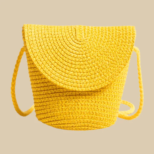 Small straw summer bag for - small,