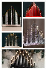 Christmas candle bridge - christmas,