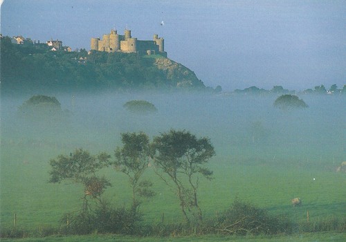 Harlech castle - castle, ~