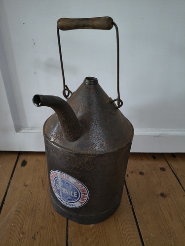 Vintage metal oil dispenser - vintage,
