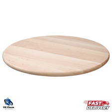 IKEA SNUDDA Lazy Susan Serving Board Rotating Tray Turning Solid Wood Birch 39cm