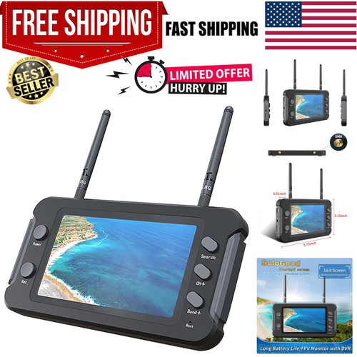 Fpv monitor 3inch with - monitor, dvr