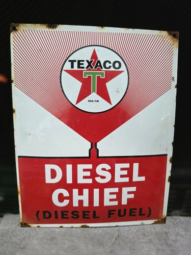 Vintage old texaco diesel - vintage,