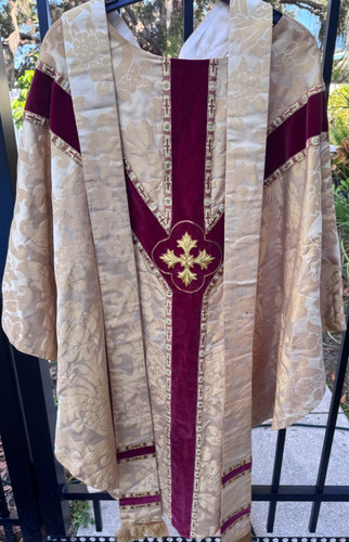 Priest vestment chasuble - vestment,