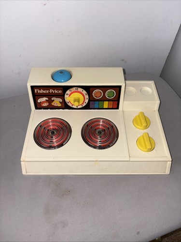 Fisher price 1978 stove top - fisher,