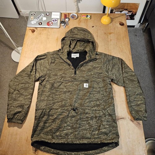 Rare camo carhartt pullover - camo,