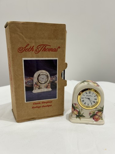 Vintage seth thomas porcelain - vintage,