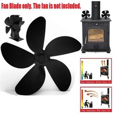5-Blades Log Burner Heat