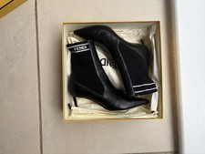 Black Fendi Ankle Boots Size 5.5 Excellent Condition