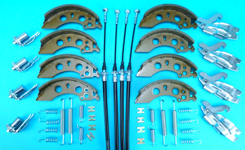 Brake shoe cables with - brake, alko