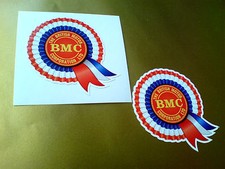 BMC Rosette Helmet Car Classic Retro Car Decals Stickers 1 off pair 50mm