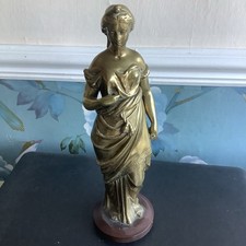 Brass Bronze Lady Figure
