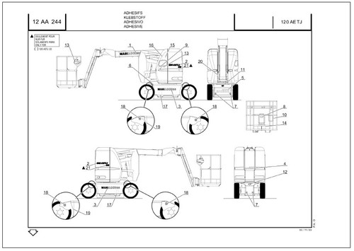 Manitou 120 aetj double - manitou,