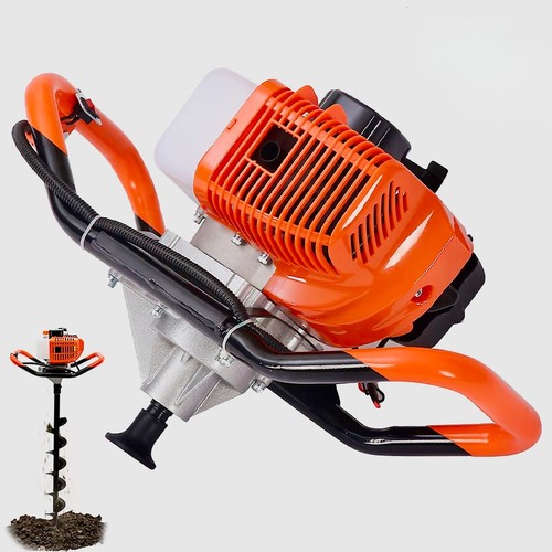 52cc petrol post hole borer - 52cc,