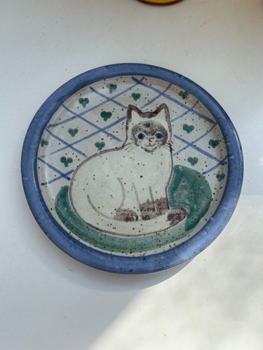 Siamese cat trinket plate - siamese,