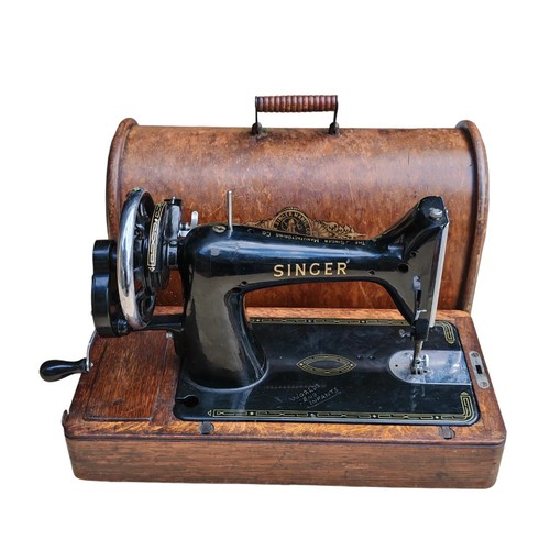 Singer sewing machine - singer, hand