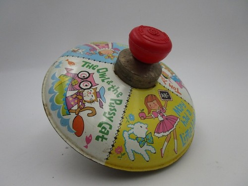 Vintage nursery rhyme - nursery, tin