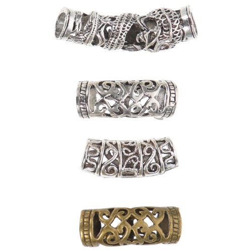 4pcs retro hollow dreadlocks - retro,