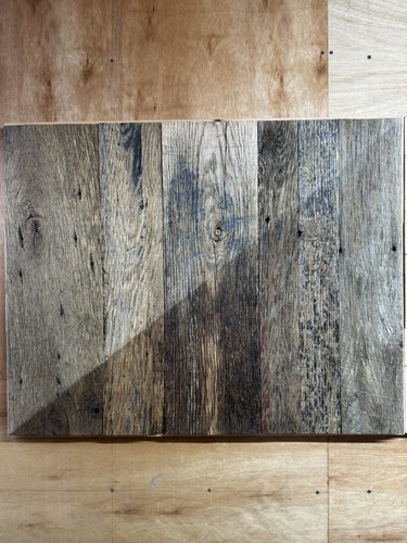 Reclaimed solid oak plank - solid,