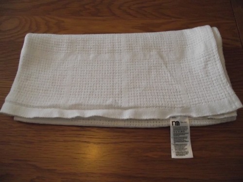 Mothercare white cellular baby - white,