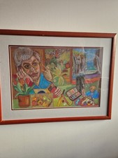 Vintage Oil Painted Frame