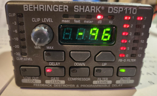 Behringer shark dsp110 signal - shark,