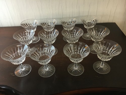 Champagne flutes cut - 12,