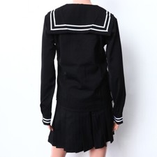  School Girl Outfit Japanese Costume Sailor Suit Uniform Cosplay Women